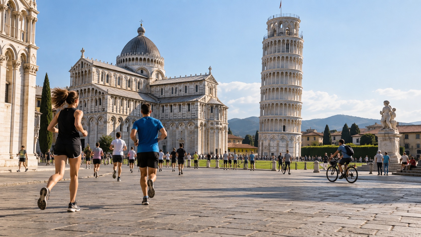 Attività sportive all’aperto a Pisa